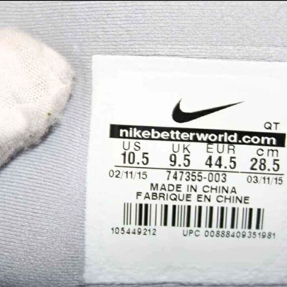 Nike Lunarglide 7 RunningTextile Sneakers Tennis Shoes Men size 10.5 or Women 12 - Picture 6 of 7